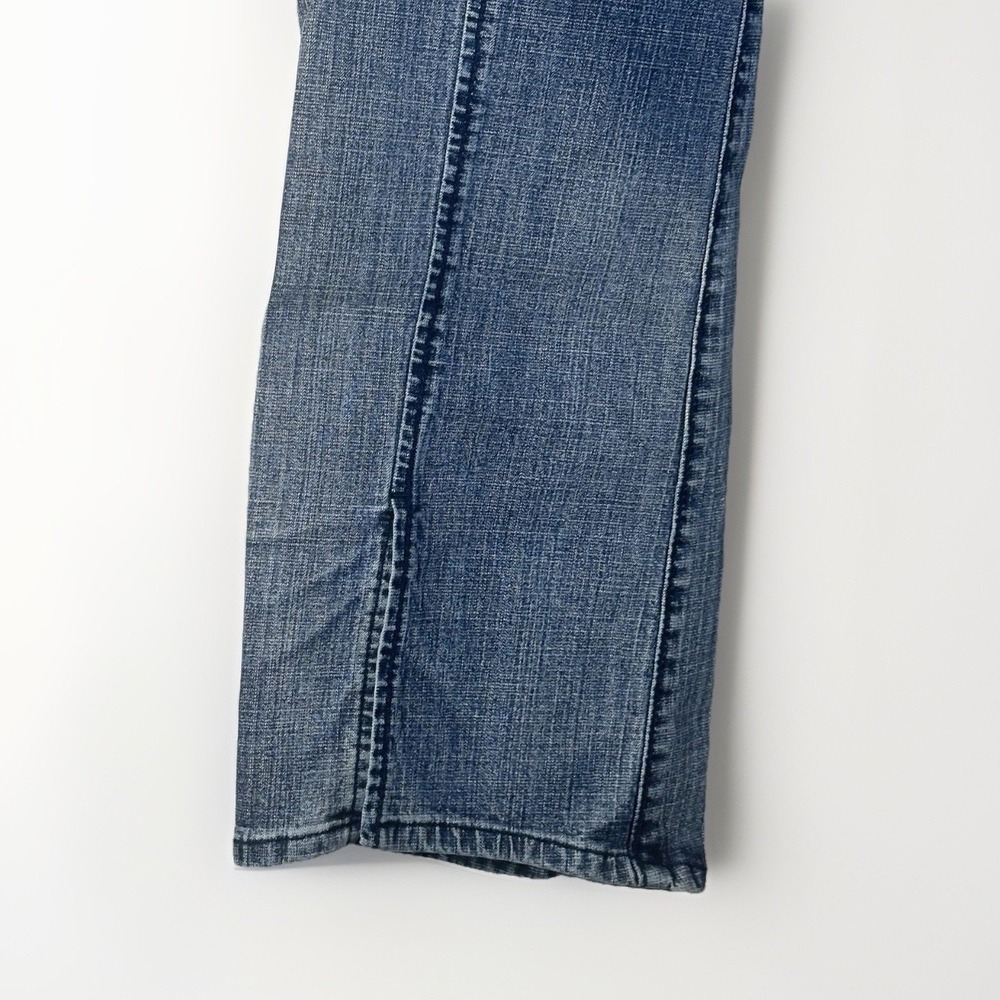 Vintage Y2K Dollhouse Flare‎ Denim Jeans Distressed Low Rise Boho Indie Sz 11/12 - Picture 4 of 6